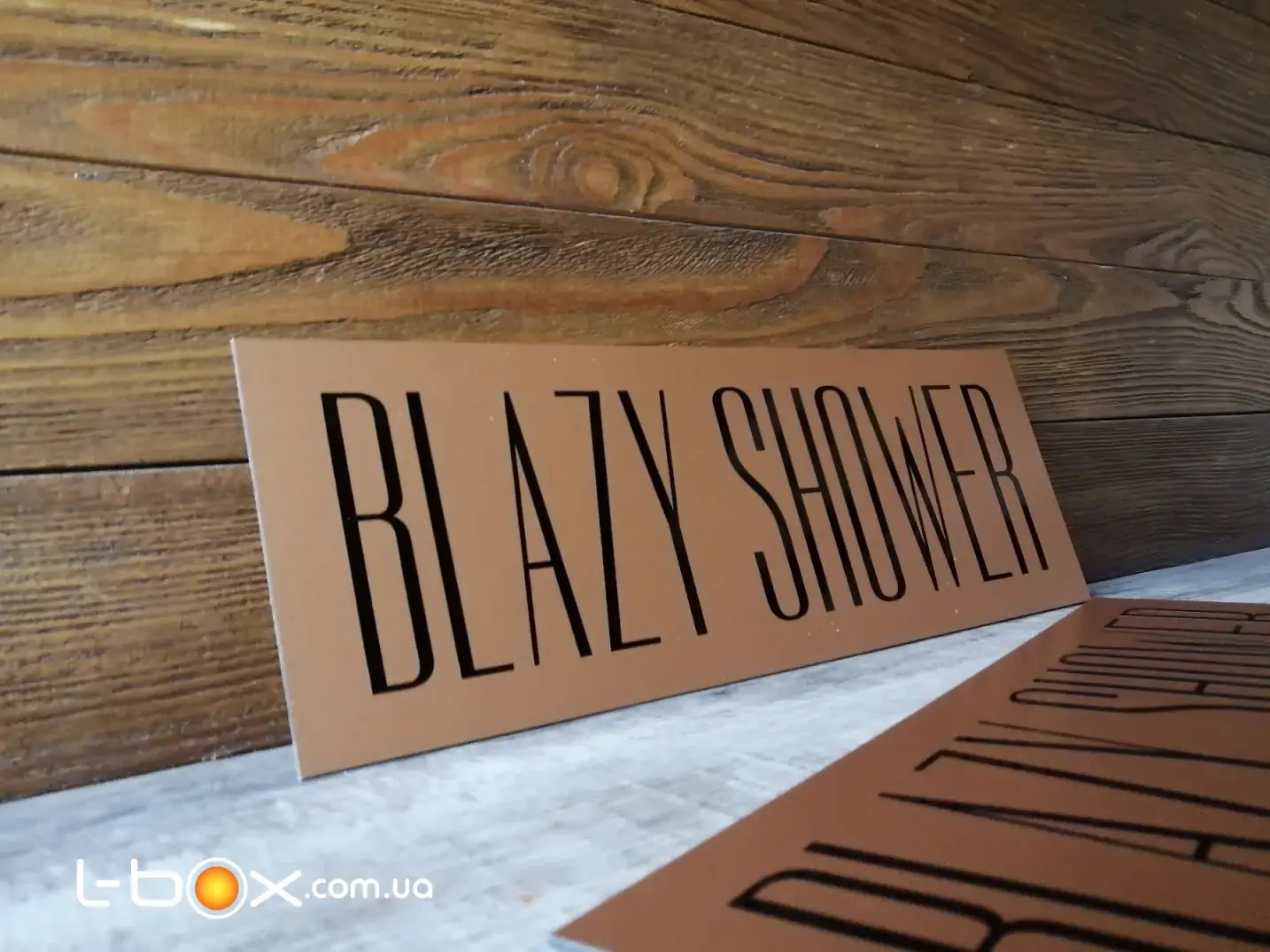 Рекламна табличка 1,0х0,5 м, вивіска для бізнесу