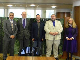 Na Universidade Sheffield Hallam, em Sheffield, Reino Unido, 2011