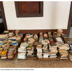 Recuperação da Biblioteca da ABF é notícia em O GLOBO, na coluna do Ancelmo Goés