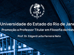 Memorial apresentado por Edgard Leite à banca de promoção a Professor Titular de Filosofia da História na UERJ