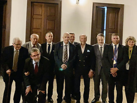 Noite de posse na Academia Brasileira de Filosofia