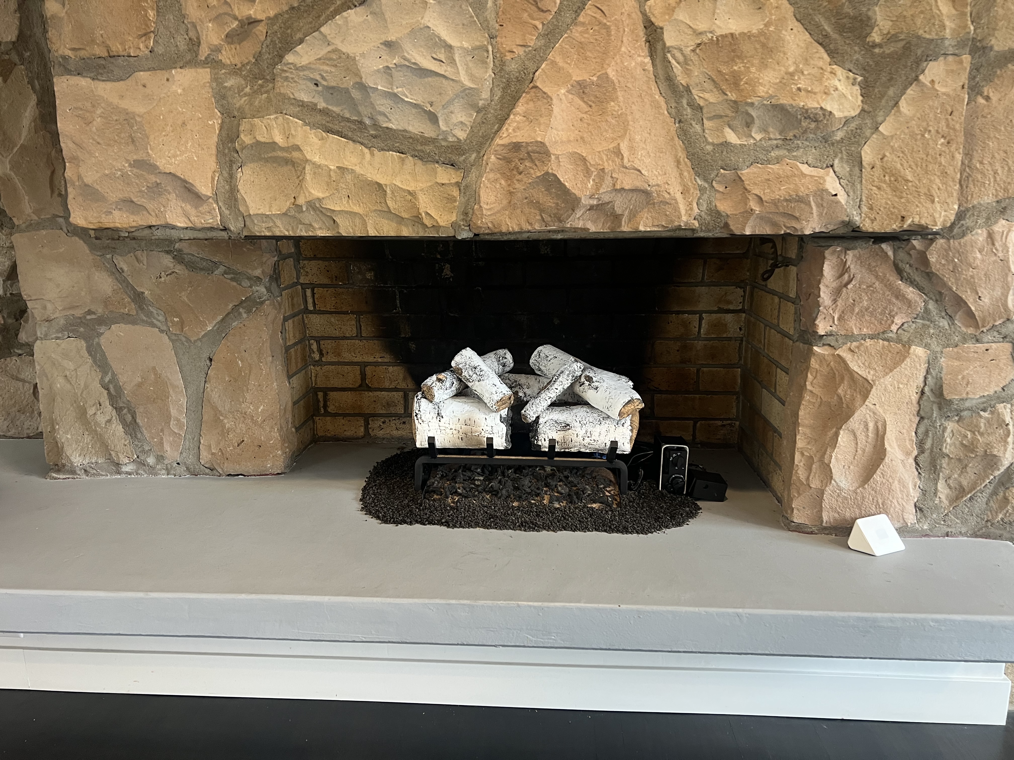 Gas fireplace service