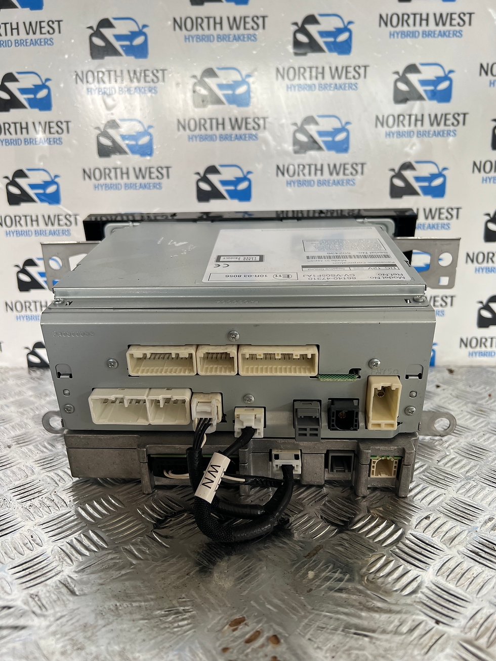Thumbnail: TOYOTA PRIUS MK4 ON RADIO AND NAVIGATION HEAD UNIT 86140-47310