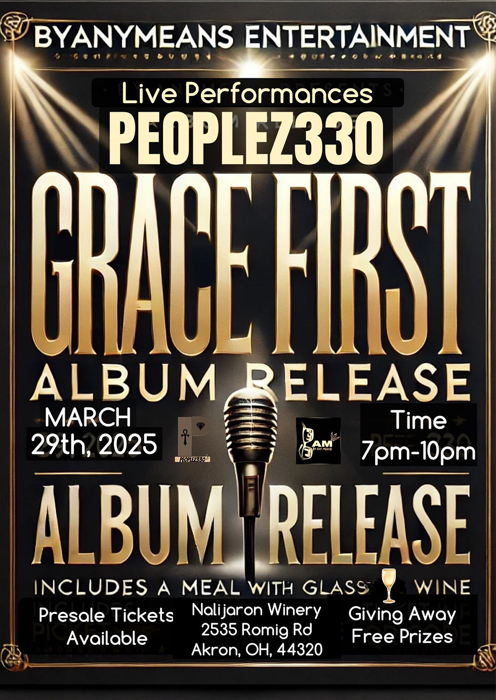 #GraceFirst Album Release Party