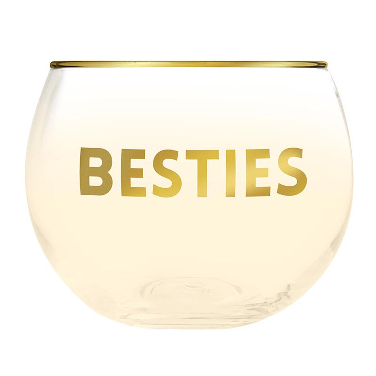 Roly Poly Bestie Glass