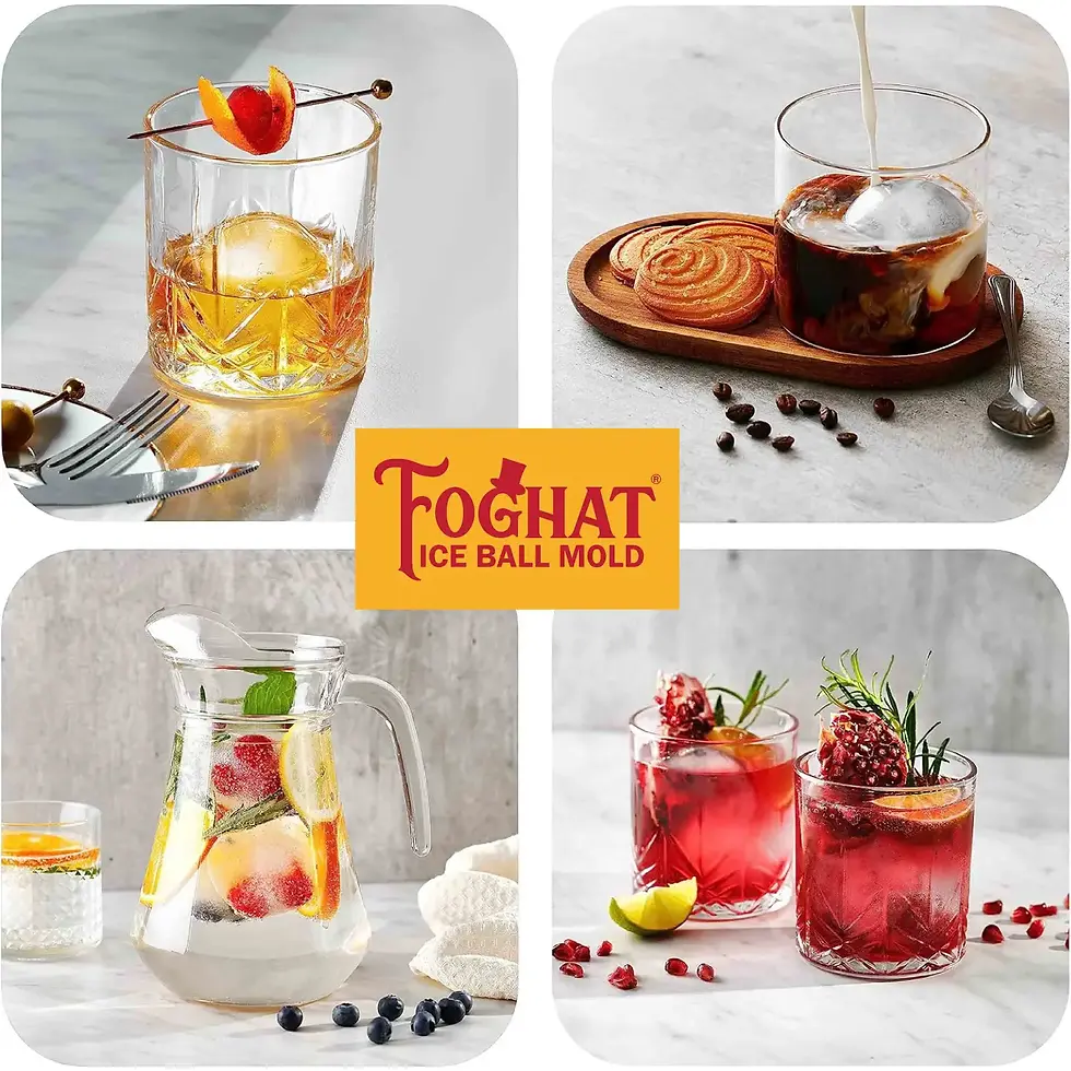 Thumbnail: FOGHAT Large Whiskey Ice Ball Mold