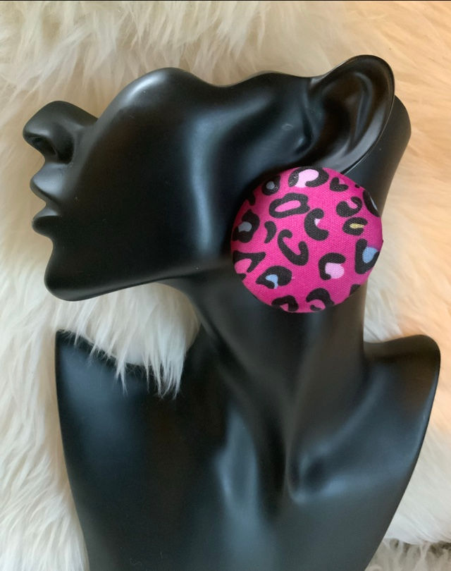 Thumbnail: Custom Button Earrings