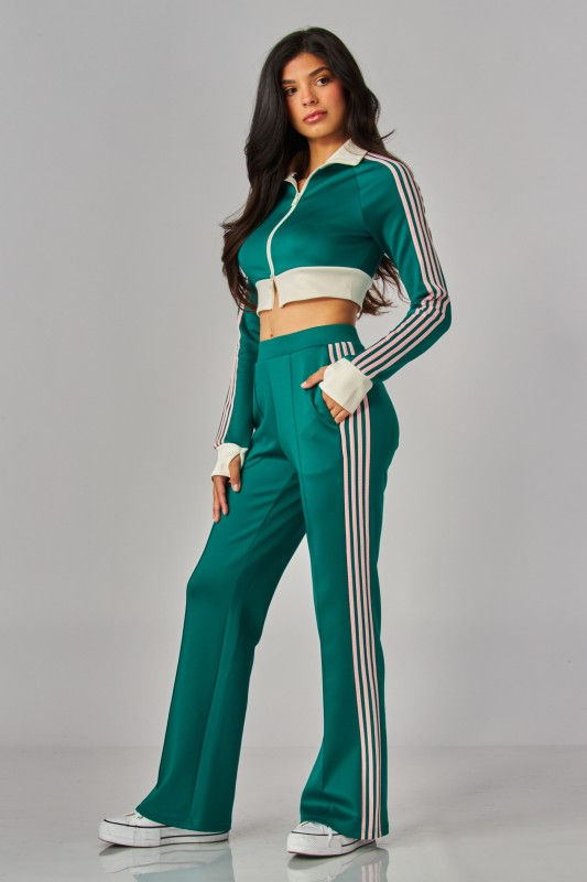 Thumbnail: Stripe Crop Track Set