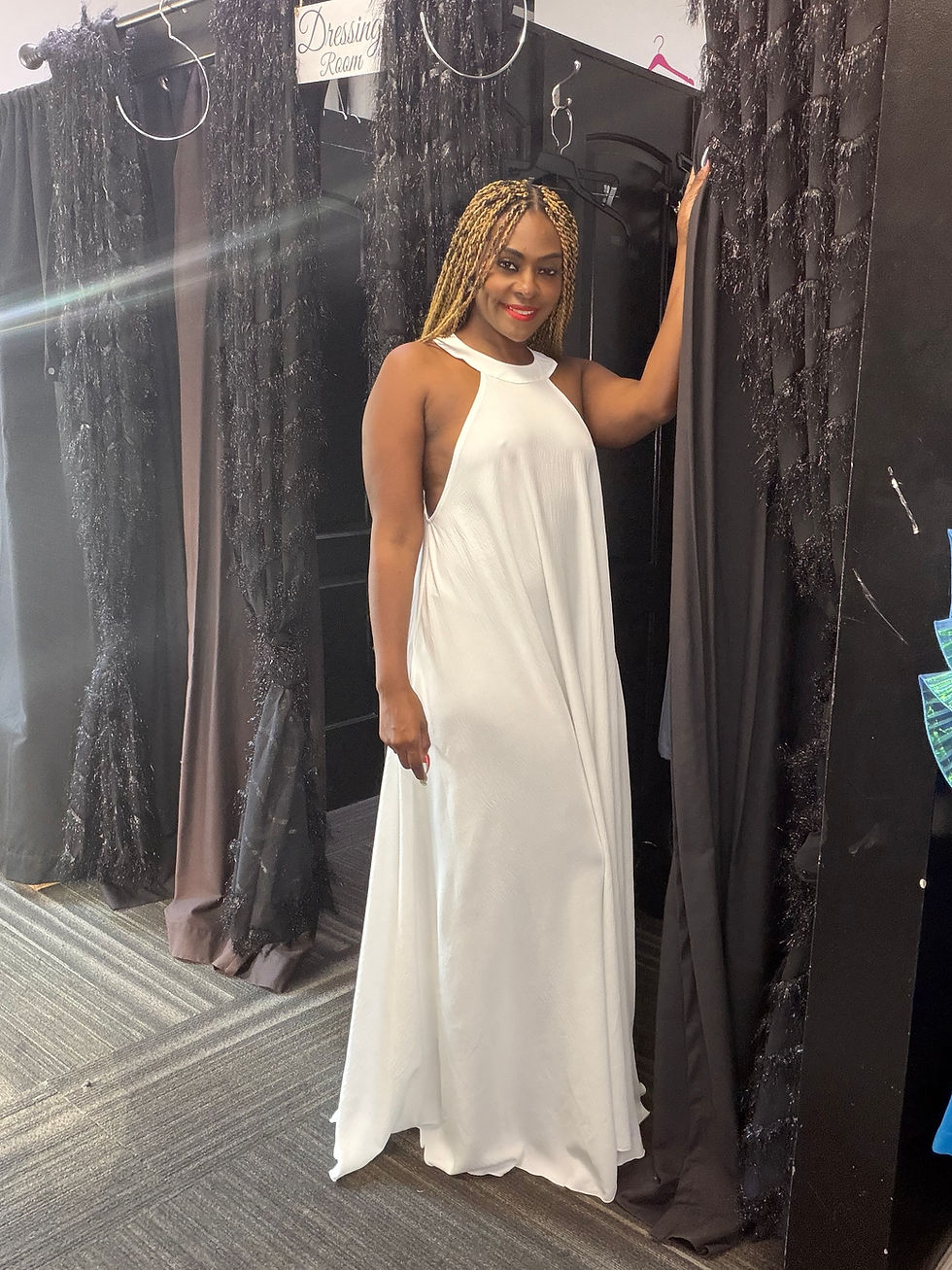 Thumbnail: Solid Maxi Dress