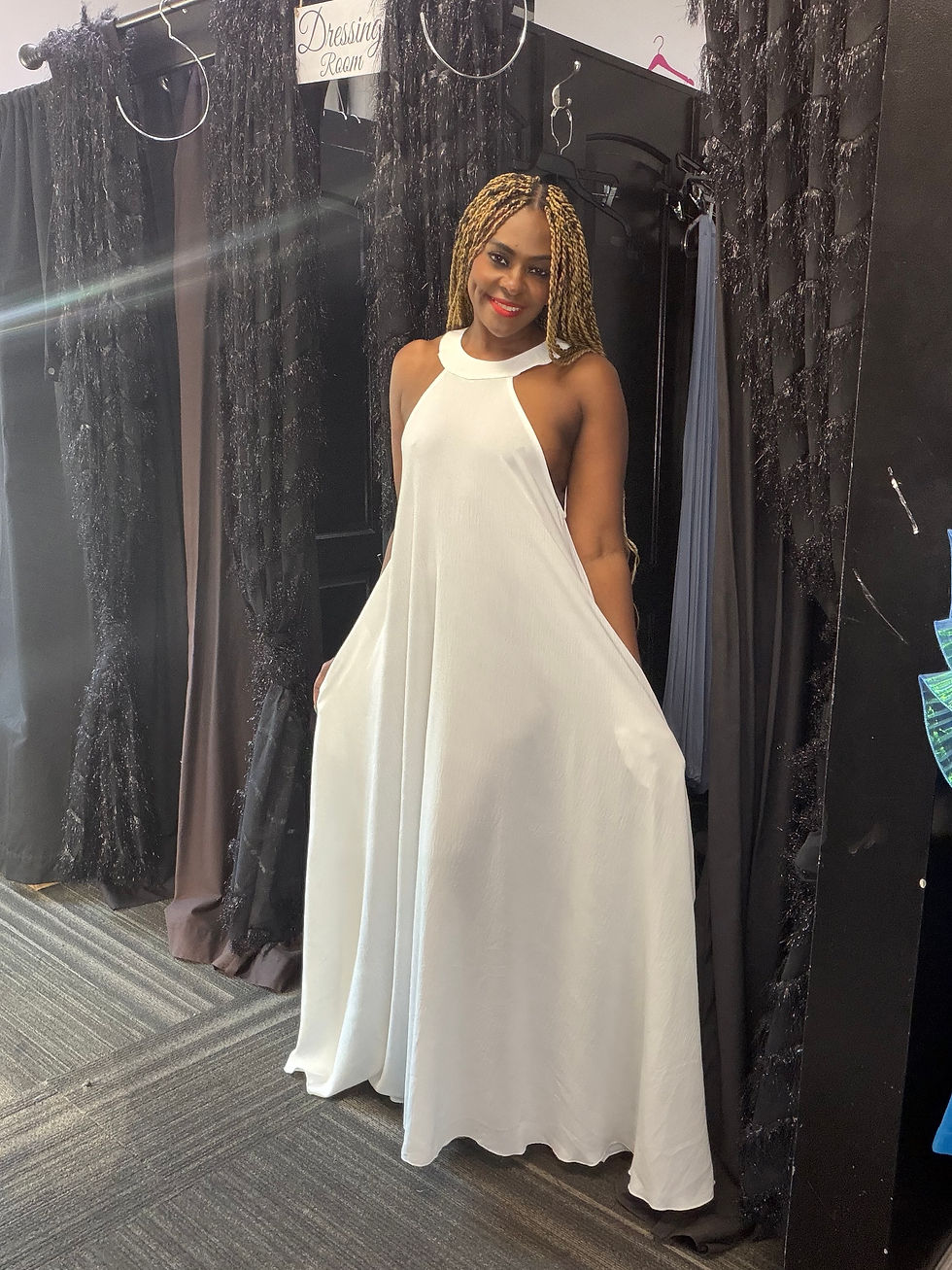 Thumbnail: Solid Maxi Dress