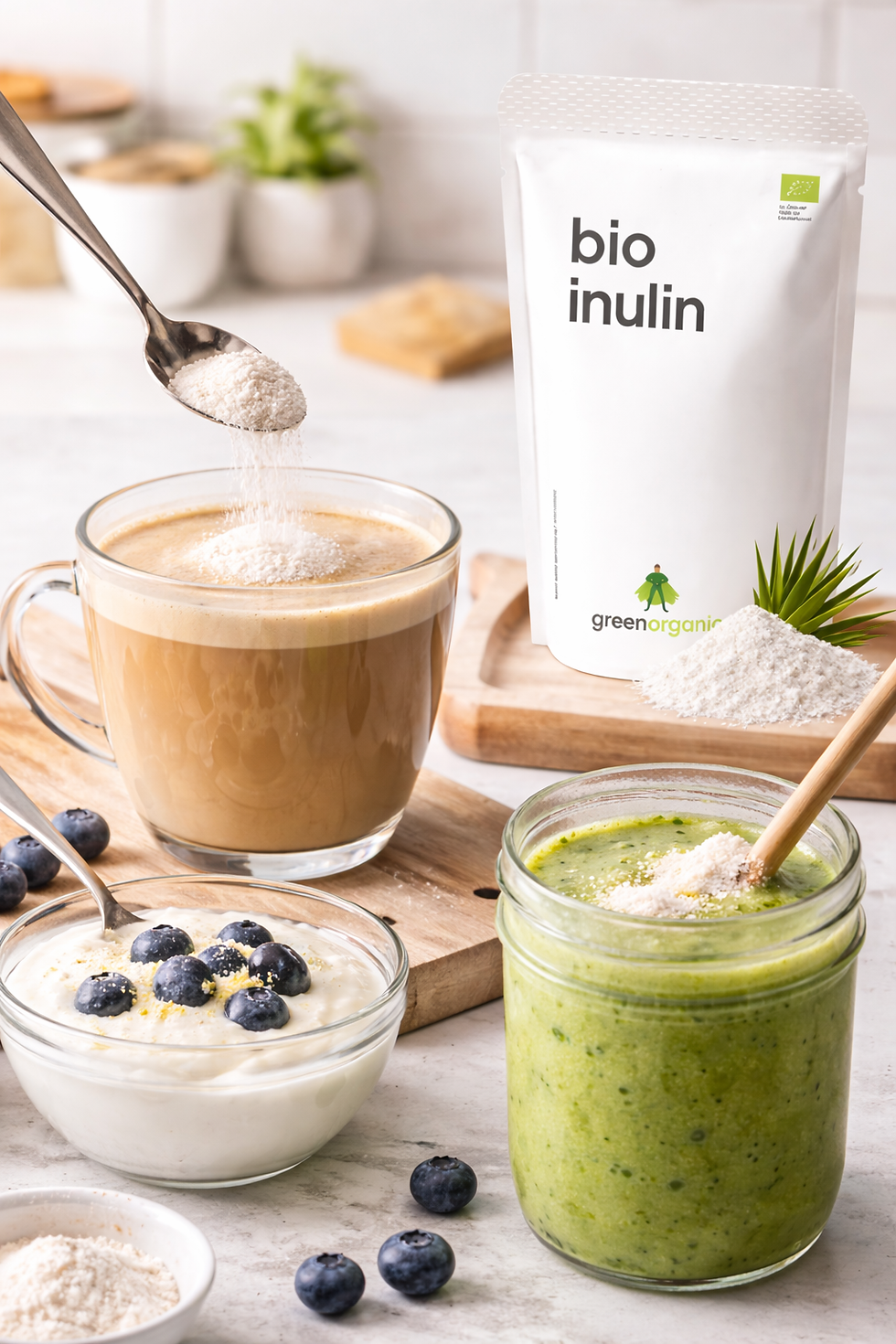 Miniatiūra: Inulinas – natūralus prebiotinių skaidulų šaltinis svorio kontrolei