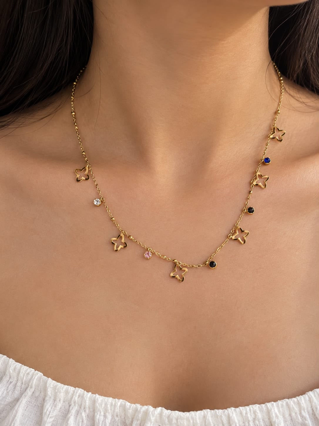 Delicate Charm Necklace for Women | MovingWave