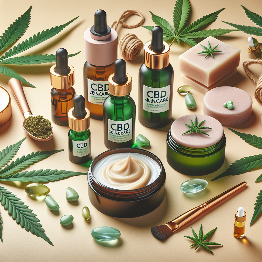 Producto de cuidado de la piel CBD
