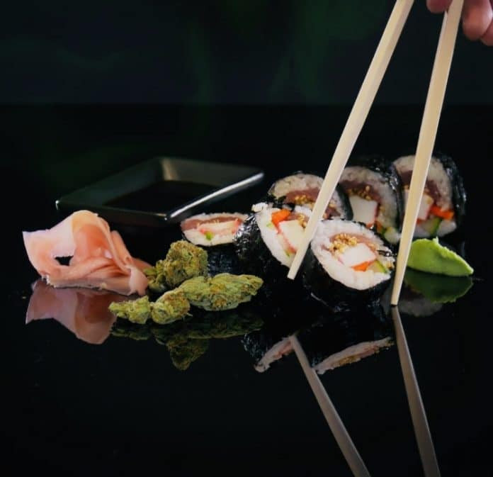 sushi con cannabis cbdmex.com