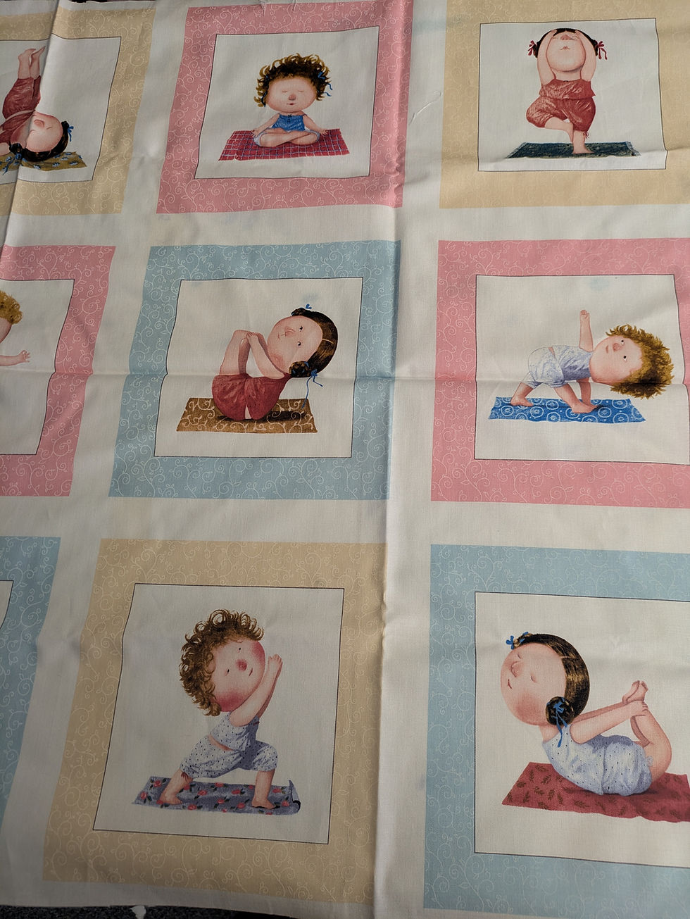 Thumbnail: Artnation Baby Fabric Quilting Remnant