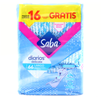 PROTECTOR SABA DIARIOS LARGO PTE/50