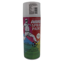 PINTURA EN SPRAY ABRO BLANCO BRILLANTE LATA 400 ML*