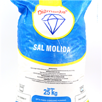 SAL DIAMANTE INDUSTRIAL FINA SACO 25 KILOS