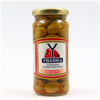 ACEITUNA YBARRA VERDES RELLENAS PIMIENTO 240 GRS