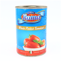 TOMATES ROMA PELADOS LATA 400 GRS*
