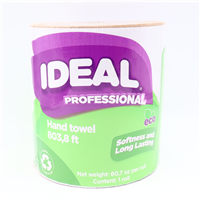 TOALLA IDEAL PROFESIONAL ECO P/MANOS ROLLO 245m 1720 GRS*