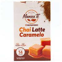 TE INSTANTANEO MANZATE CHAI LATTE CARAMELO CJA 14*