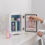 Thumbnail: Flamingueo Brienne - Mini Fridge Portable Retro White 4L