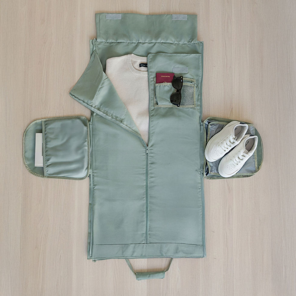 Thumbnail: Flamingueo MILANO Green Travel bag
