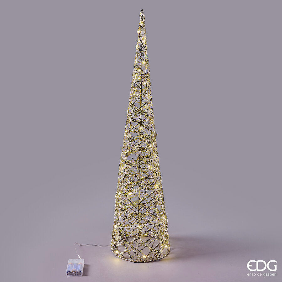 EDG Albero Led Stripes Cono 40 Microled H.80 D.20 IP20 Gold