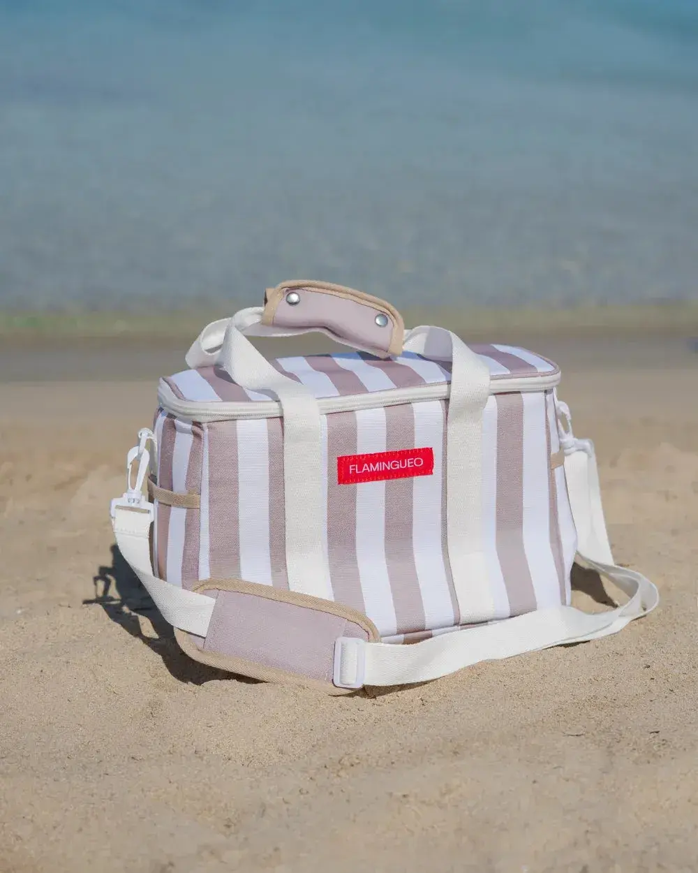 Flamingueo Gabana - Beige 12L Insulated Cooler Bag