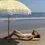 Thumbnail: Wales - Rounded Yellow Folding Beach Seat
