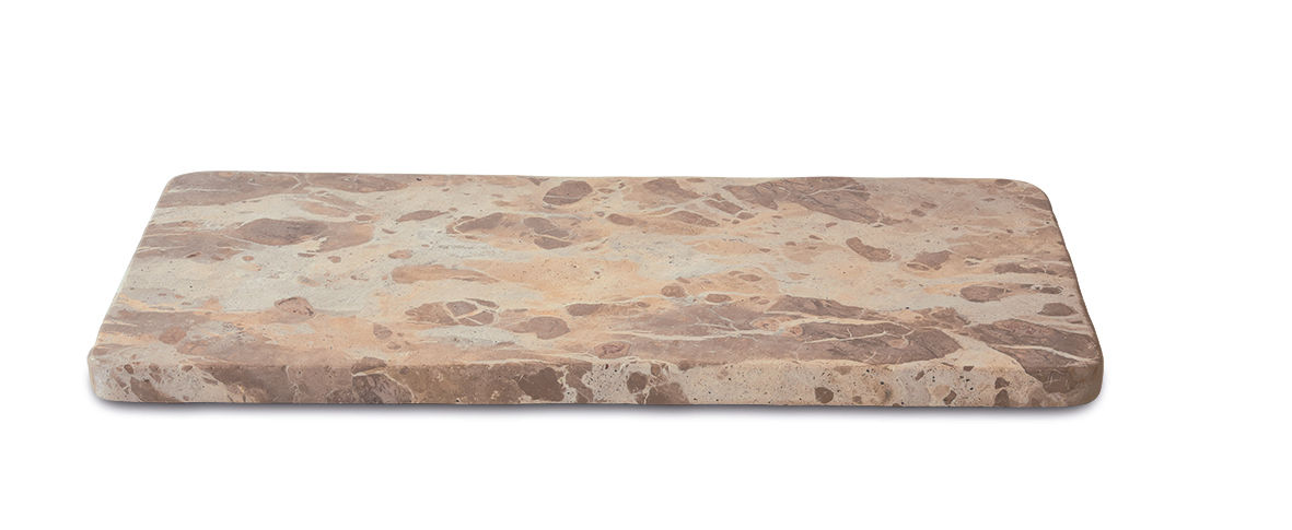 Pozzi BUTERSCOTCH MARBLE Cutting board 45x23 cm w/3 cheese knives