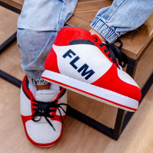 Flamingueo Bullis Kids Giant Home Shoes Red Boots TEN89Malta