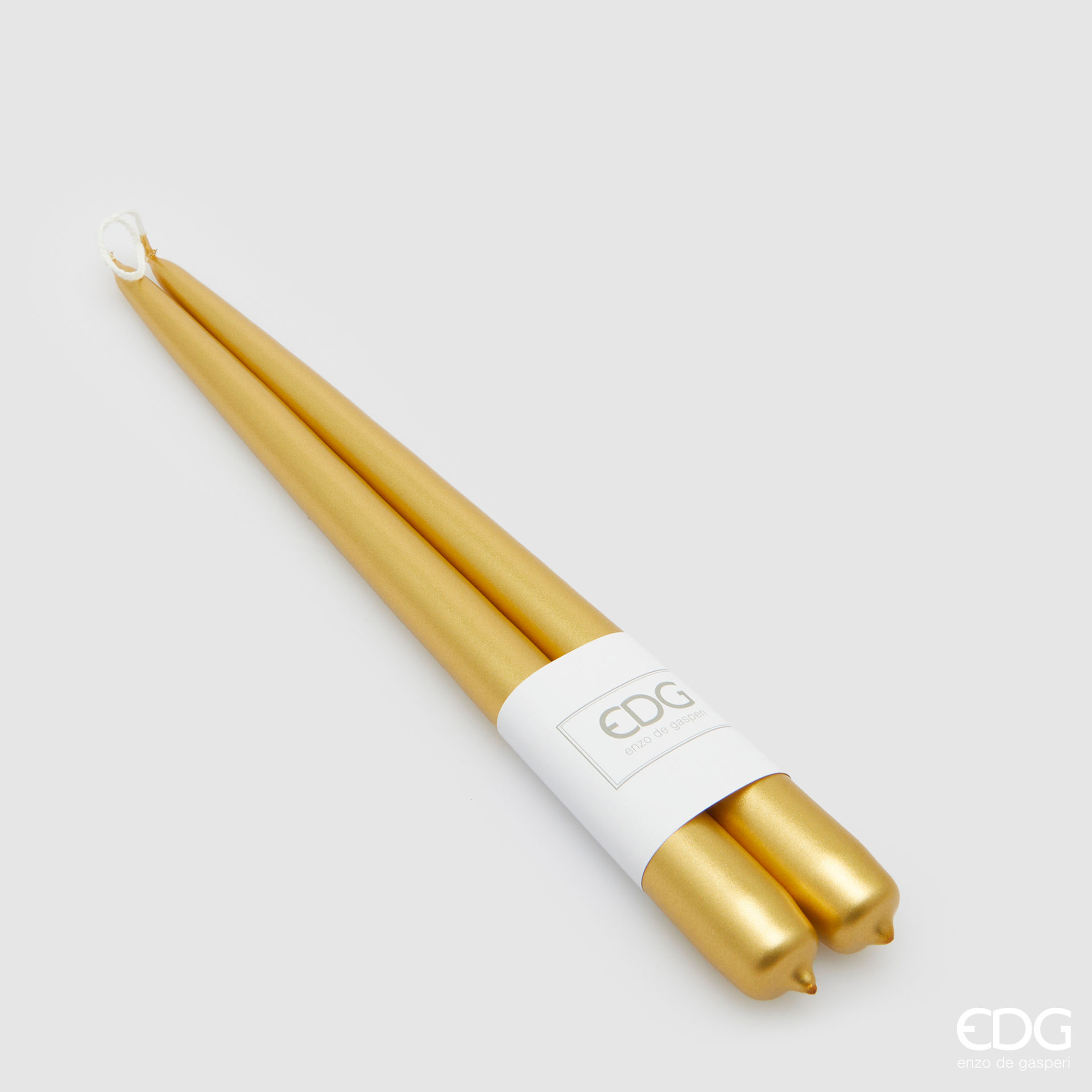 EDG Candela Stelo 30X2.2cm  Cera 8 Ore - Metalic Gold
