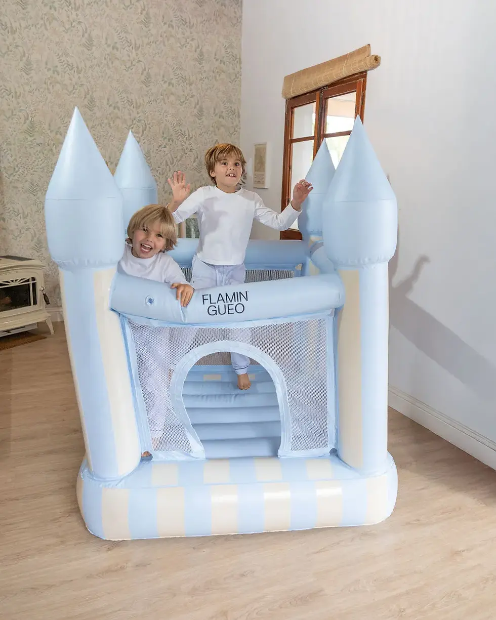 Thumbnail: Flamingueo KIDS- Gelato Kids Inflatable Castle Blue