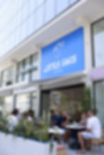 atmosphere of the Little Sins coffee shop in Limassol