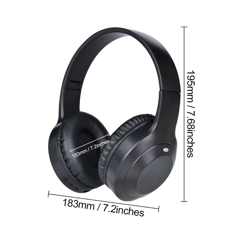 Thumbnail: Over Ear HIFI Stereo M5 Headsets Wireless Bluetooth 5.3 Headphones Sports Gaming