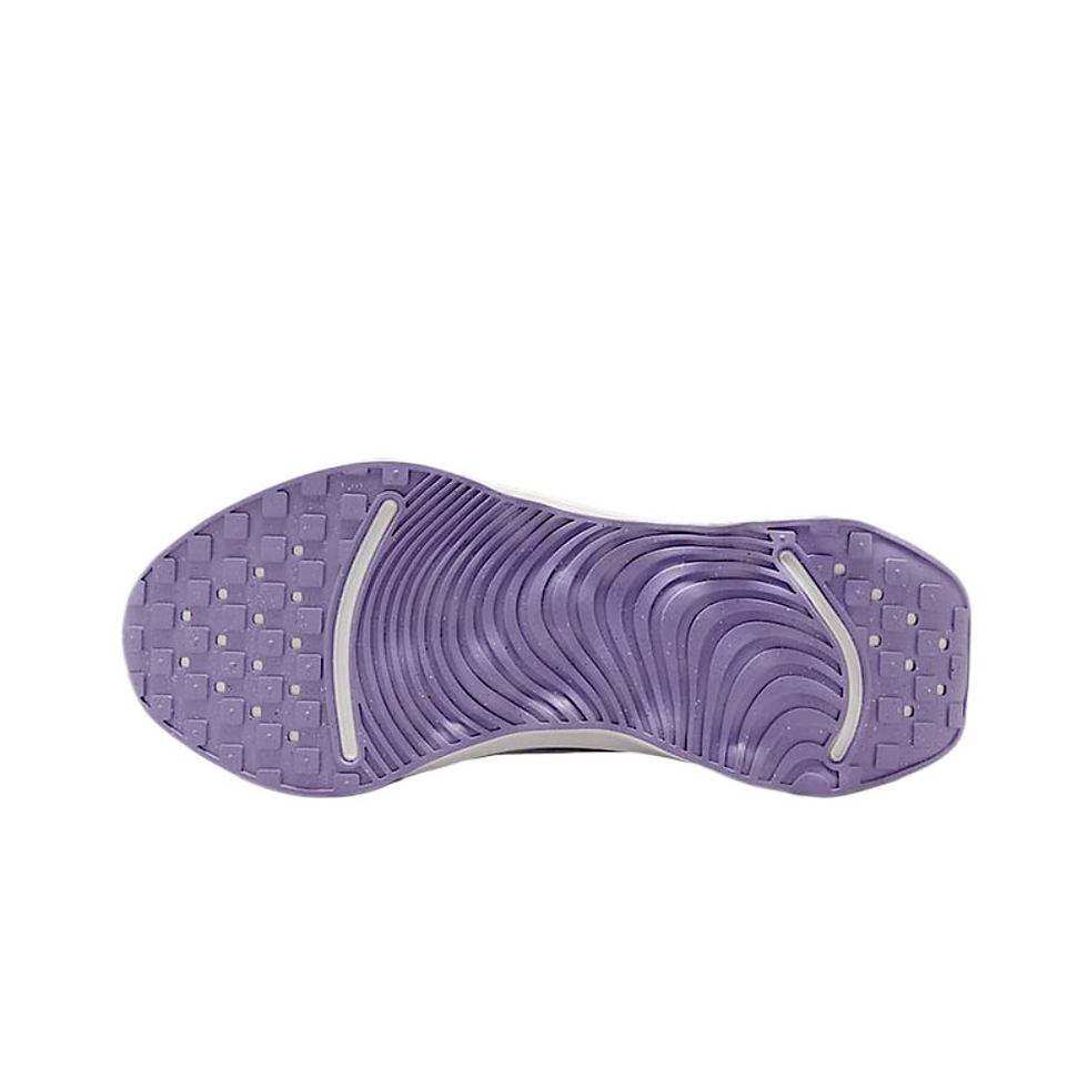 Thumbnail: Nike MOTIVA Anti-Slip, Wear-Resistant, Cushioned White & Purple Wave Thick-Sole 