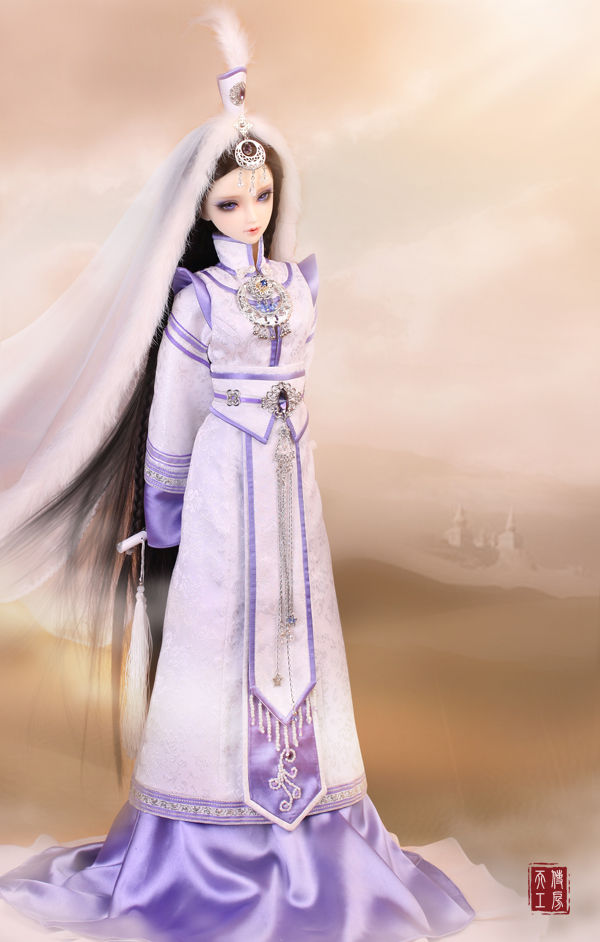 Thumbnail: 「Angell Studio」Rouran girl/Cynthia BJD Doll (1/3)