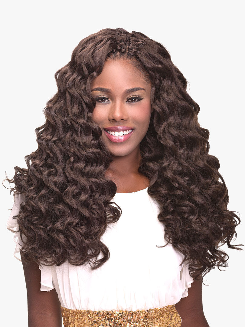 REALISTIC BEAUTY ELEMENTS JAMAICAN ROOTS OCEAN CURL BULK 24"