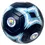 Thumbnail: Official Manchester City Crest Soccer Ball - Navy/Sky Blue