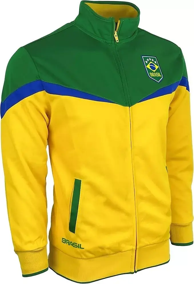 Thumbnail: Official Brasil National Team Track Jacket - Icon Sports