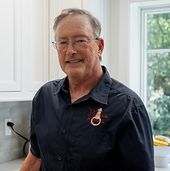 Bill standing in kitchen