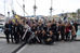 Photo de groupe à l'aquarium de Gênes