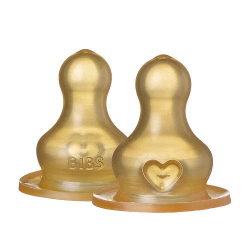 BIBS Bottle Nipple 2 PACK Medium Flow My Sunshine Boutique