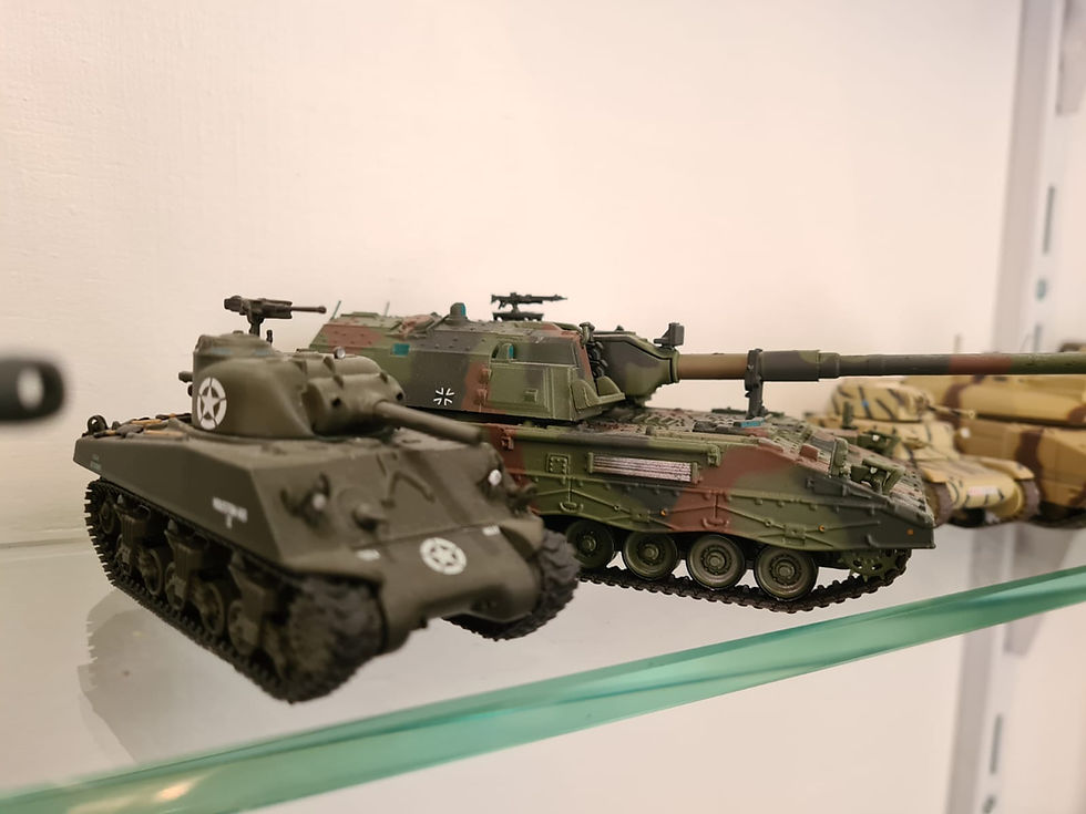 Miniature : Char miniature