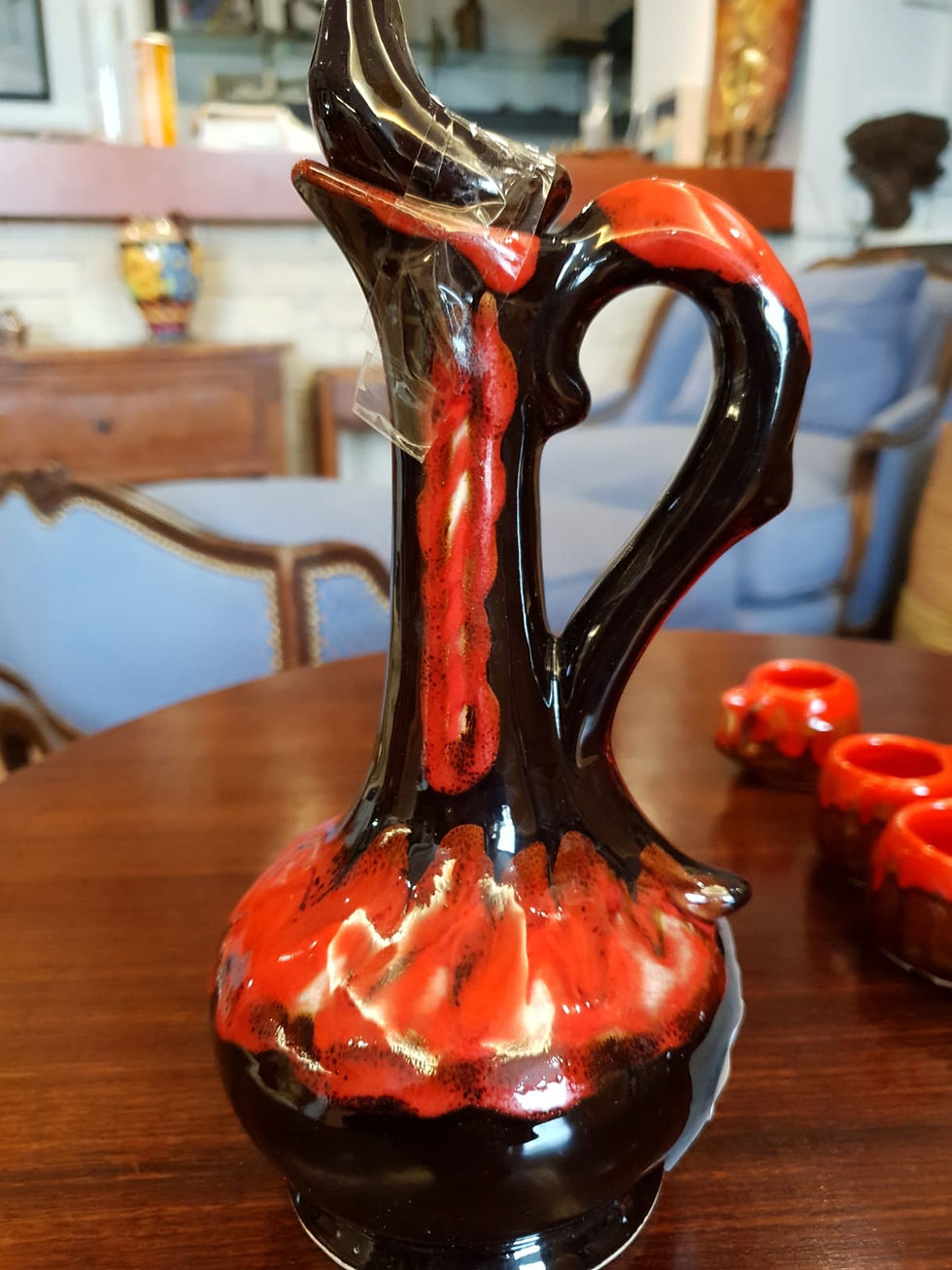 Miniature : Service à digestif dans l'esprit Vallauris