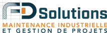 Logo FD Solutions, maintenance industrielle et gestion de projets.