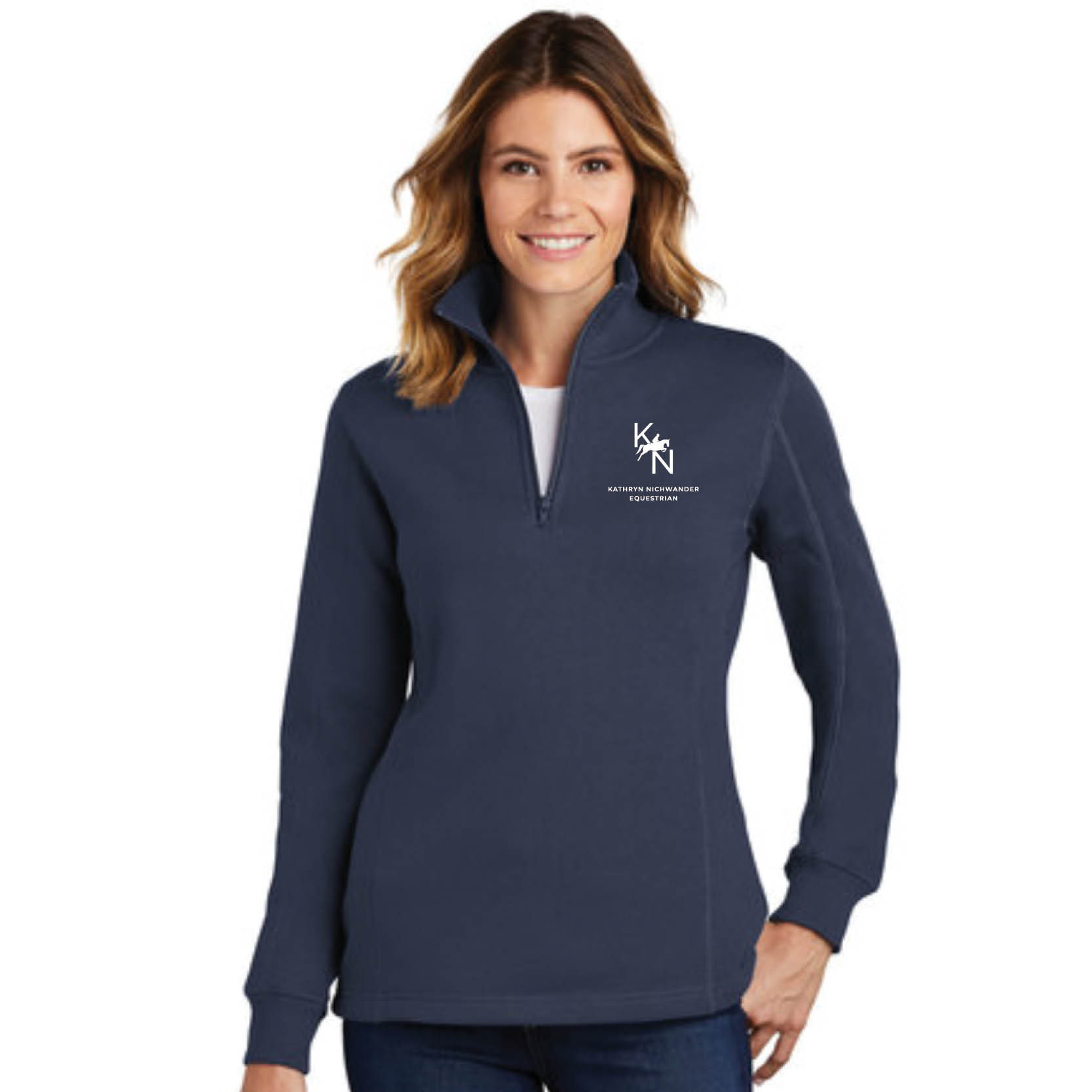 KNE Sweatshirt 1/4 Zip Long Sleeve