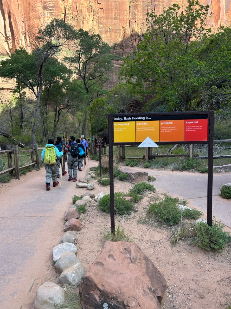 One more reminder this hike could kill you.
